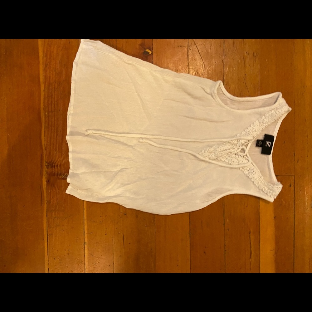 Bohemian chic loose fitting tank top